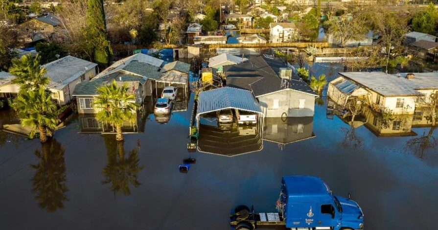 Nuevas inundaciones en California provocadas por las lluvias