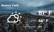 Nueva York: el tiempo para hoy domingo 30 de julio